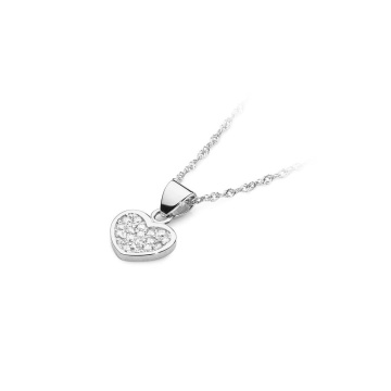 Pandantiv Aur 14K cu Diamante Naturale 0.15 ct - Img 6