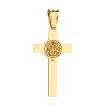 Pandantiv Aur 14k cu Iisus Hristos - Img 4