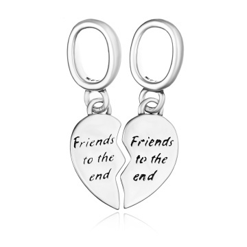 Set 2 Charm-uri din Argint 925 Friends to the end 4.2g - Img 2