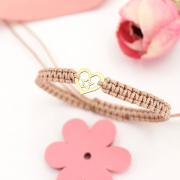 Brățară Inimioară Star Clasic Collection din aur 14K - Img 2