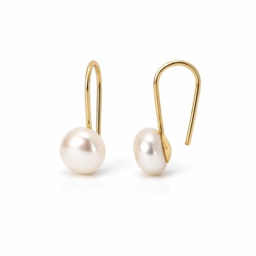 Cercei Clasic Pearls din AUR 14K