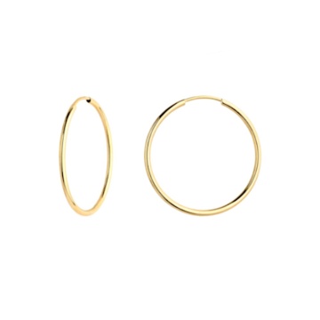 Cercei Creole Aur 14k, 3 cm