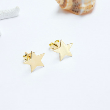 Cercei Stea din AUR 14K - Img 3
