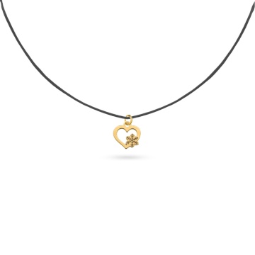 Choker Heart Collection Snow din AUR 14K
