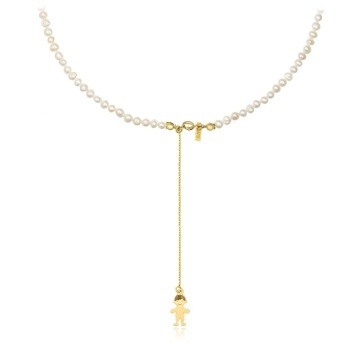 Colier My Baby din AUR 14K și Perle de Cultură