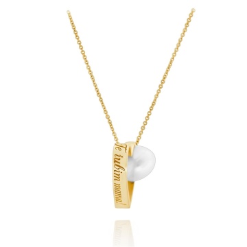 Colier Supreme din Aur 14k - Te iubim Mama - Img 3