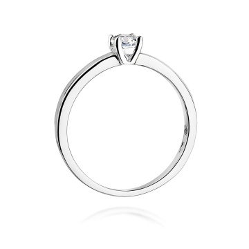 Inel Aur 14K cu Diamant de Laborator 0.25 ct - Img 11