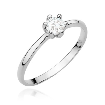 Inel Aur 14K cu Diamant de Laborator 0.30 ct - Img 9
