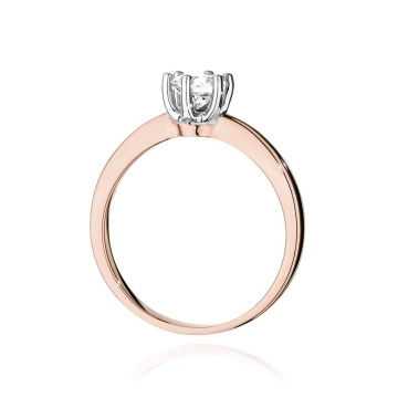 Inel Aur 14K cu Diamant de Laborator 0.50 ct - Img 7