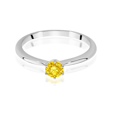 Inel Aur 14K cu Diamant de Laborator 0.50 ct - Img 10