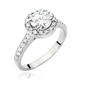 Inel Aur 14K cu Diamante de Laborator 1.38 ct - Img 6