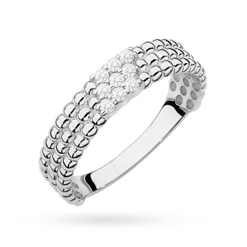 Inel Aur 14K cu Diamante Naturale 0.13 ct - Img 8