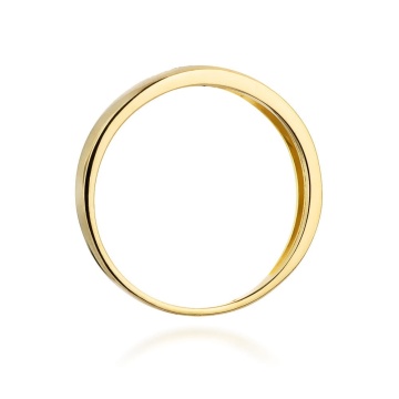 Inel Aur 14K cu Diamante Naturale Negre 0.04 ct - Img 3