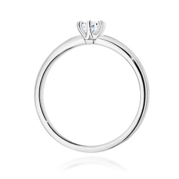 Inel Aur 9K cu Diamant de Laborator 0.25 ct - Img 7