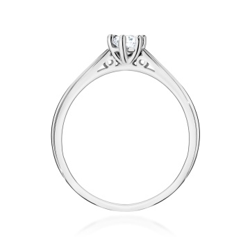 Inel Aur 9K cu Diamant de Laborator 0.30 ct - Img 8