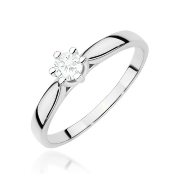 Inel Aur 9K cu Diamant de Laborator 0.30 ct - Img 7