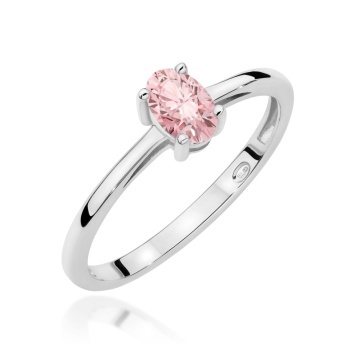 Inel Aur 9K cu Diamant Natural 0.30 ct - Img 5
