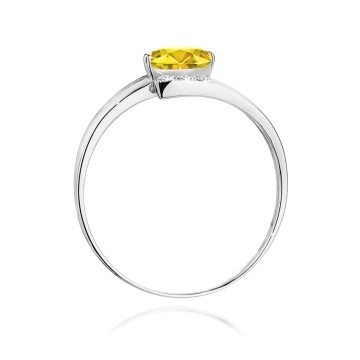 Inel Aur 9K cu Diamante de Laborator 0.55 ct - Img 7