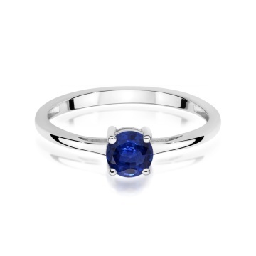 Inel Aur 9K cu Safir 0.50 ct - Img 6