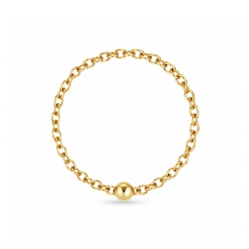 Inel Chain Ball din AUR 14K - Img 3