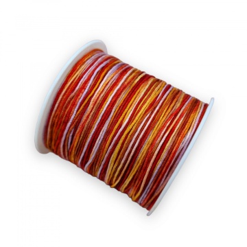 Rola snur 100m x 0.8mm - multicolor sunset - Img 2