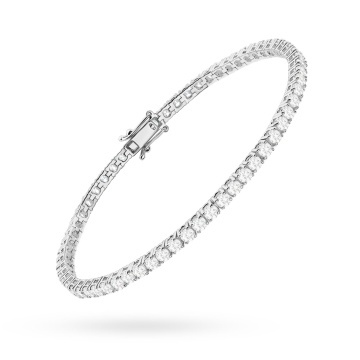 Bratara Aur 14K cu Diamante de Laborator 4.62 ct - Img 5