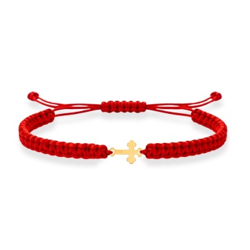 Bratara Cruciulita Clasic Collection din aur 14k - Img 9