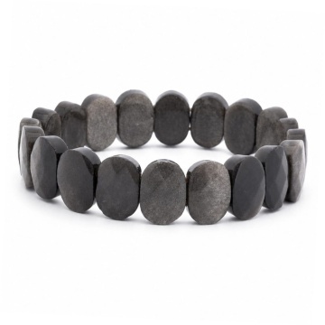 Brățară Elastică cu Obsidian
