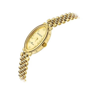Ceas Aur 14K cu Cadran Oval - Img 2