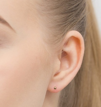 Cercei bile super usori de 4 mm - Img 3