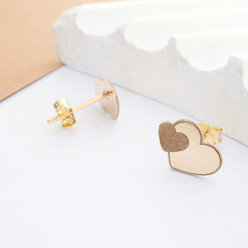 Cercei Cupidon Hearts din AUR 14K - Img 3