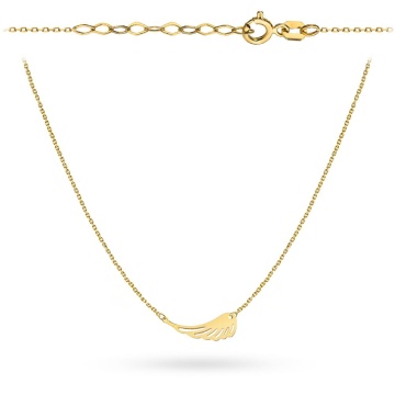 Colier din Aur 14k cu Aripa - 39cm+3cm