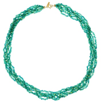 Colier Exclusive Green și AUR 14K - Img 2