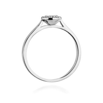 Inel Aur 14K cu Diamant de Laborator 0.15 ct - Img 6