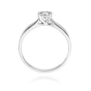 Inel Aur 14K cu Diamant de Laborator 0.25 ct - Img 11