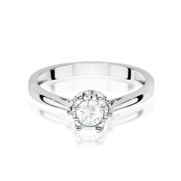 Inel Aur 14K cu Diamant de Laborator 0.30 ct - Img 10