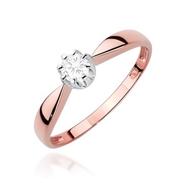 Inel Aur 14K cu Diamant de Laborator 0.30 ct - Img 7