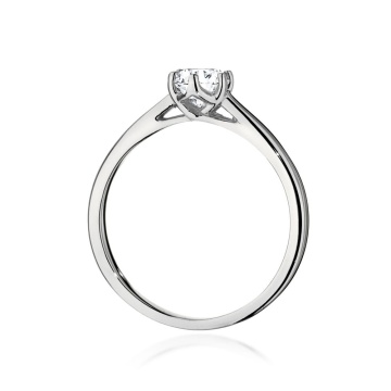 Inel Aur 14K cu Diamant de Laborator 0.40 ct - Img 6