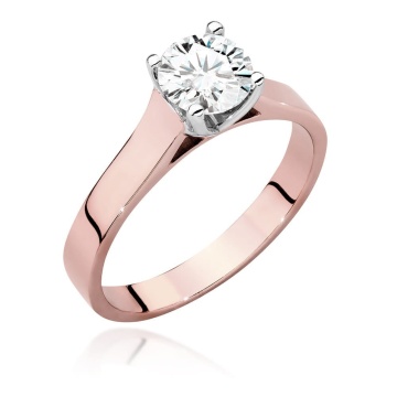 Inel Aur 14K cu Diamant de Laborator 0.70 ct - Img 7