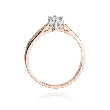 Inel Aur 14K cu Diamant Natural 0.25 ct - Img 9