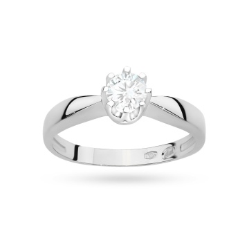 Inel Aur 9K cu Diamant de Laborator 0.30 ct - Img 10