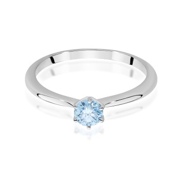Inel Aur 9K cu Diamant de Laborator 0.50 ct - Img 10