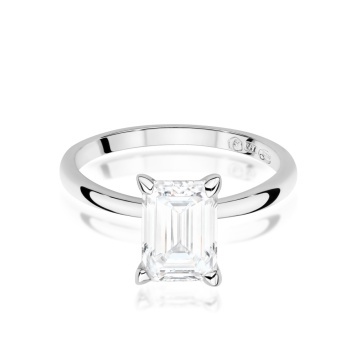 Inel Aur 9K cu Diamant de Laborator 1.50 ct - Img 6
