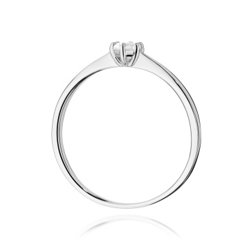 Inel Aur 9K cu Diamant Natural 0.15 ct - Img 7