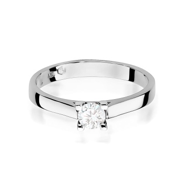 Inel Aur 9K cu Diamant Natural 0.30 ct - Img 6