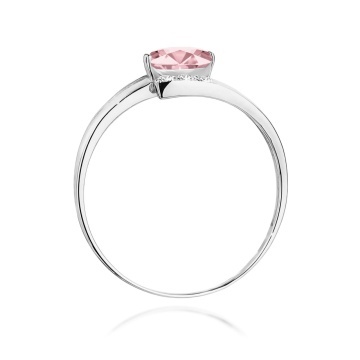 Inel Aur 9K cu Diamante de Laborator 0.55 ct - Img 7