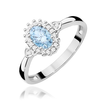 Inel Aur 9K cu Diamante de Laborator 0.60 ct - Img 5