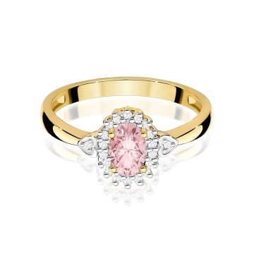 Inel Aur 9K cu Diamante de Laborator 0.70 ct - Img 2