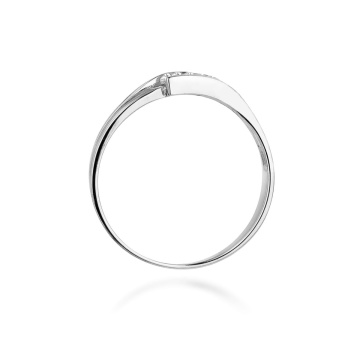 Inel Aur 9K cu Diamante Naturale 0.12 ct - Img 7