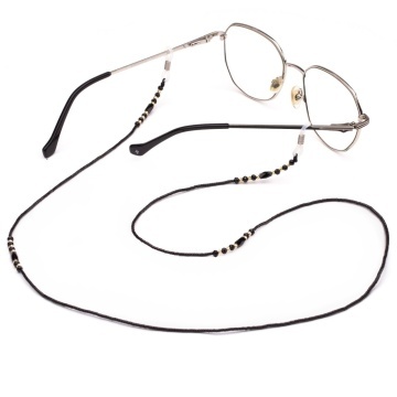 Lănțișor Exclusive pentru ochelari cu cristale și bile din AUR 14K